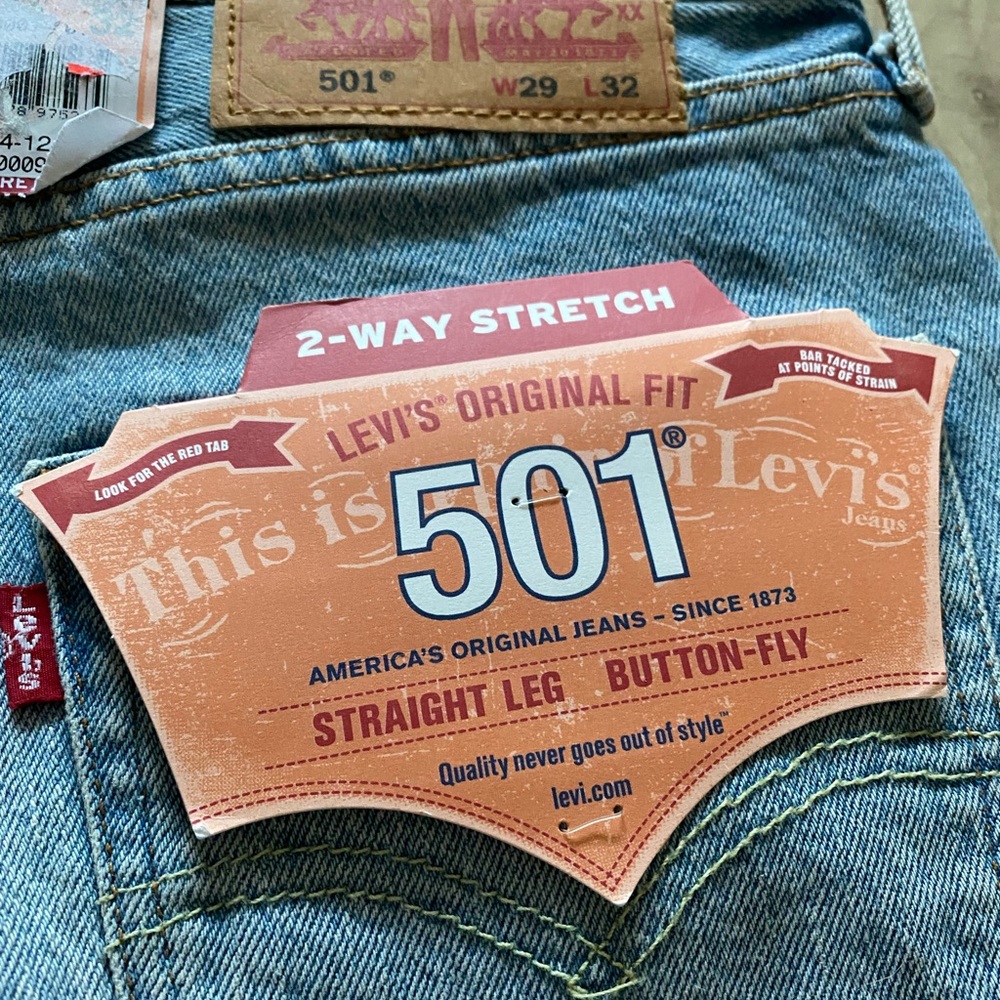 Levi’s 501 jeans!